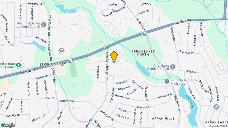 6431 Starbrook Dr Map and Location Details