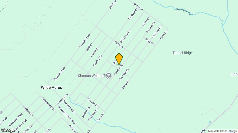 603 Panther Dr Map and Location Details