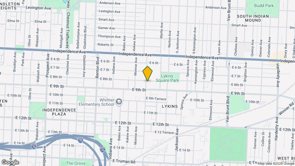 801 Cleveland Ave. Mapa y Detalles de la Ubicación