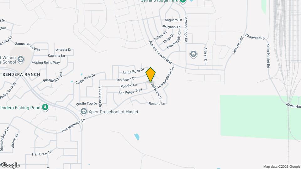 14117 Silkwood Dr Map and Location Details