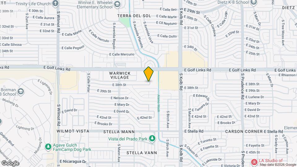 6865 E 38th St Map and Location Details