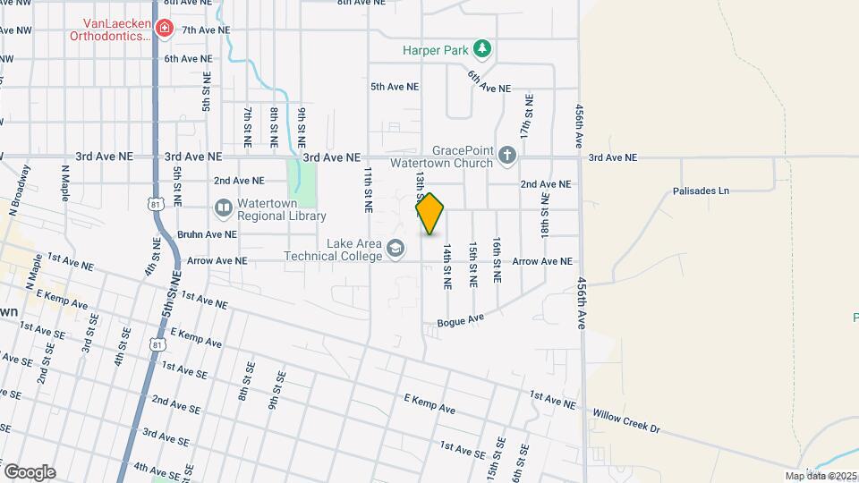 152 13th St NE, Unit 7 Map and Location Details