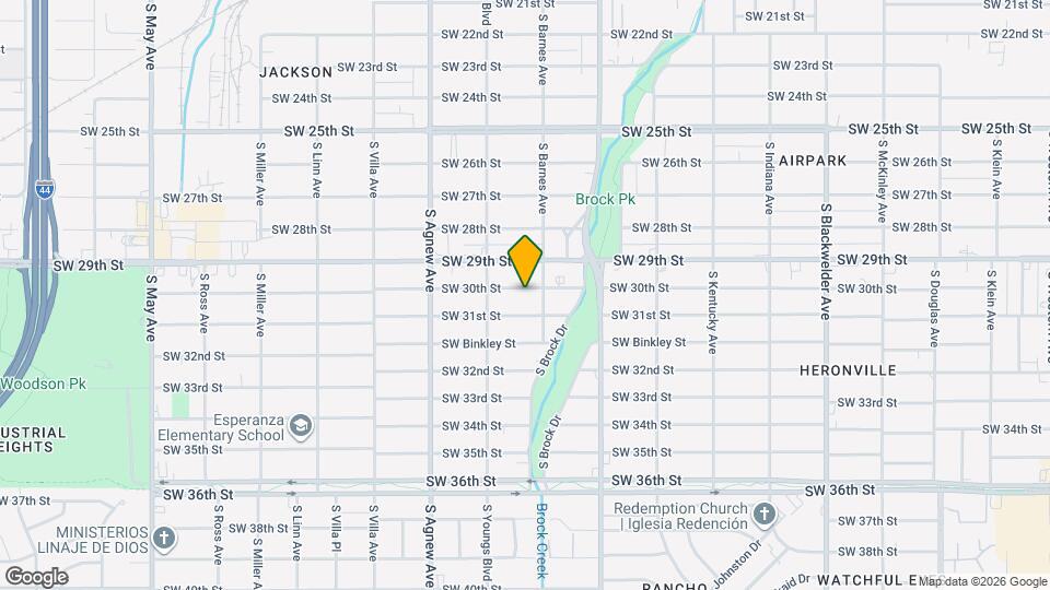 2212 SW 30th St Map and Location Details