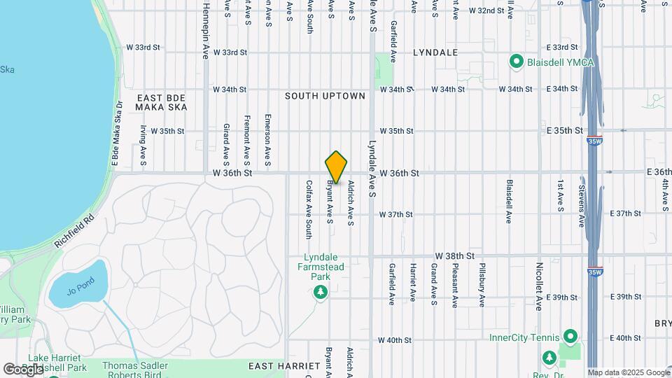 3621 Bryant Ave S Map and Location Details
