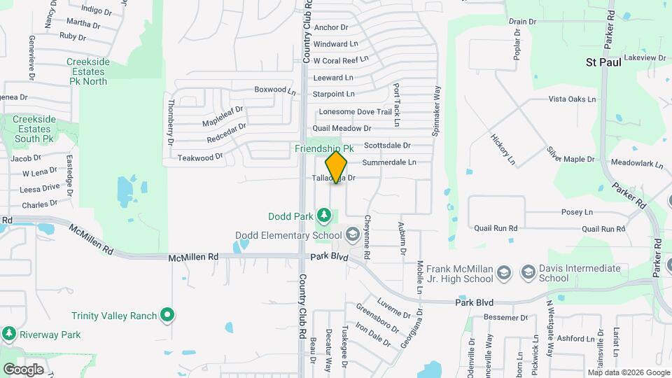 1409 Bankston Dr Map and Location Details