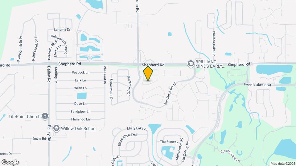 2610 Sundance Ct Map and Location Details