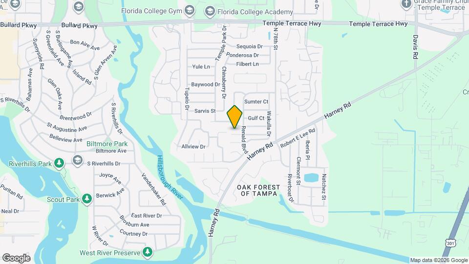 7508 Leon Ave Mapa y Detalles de la Ubicación