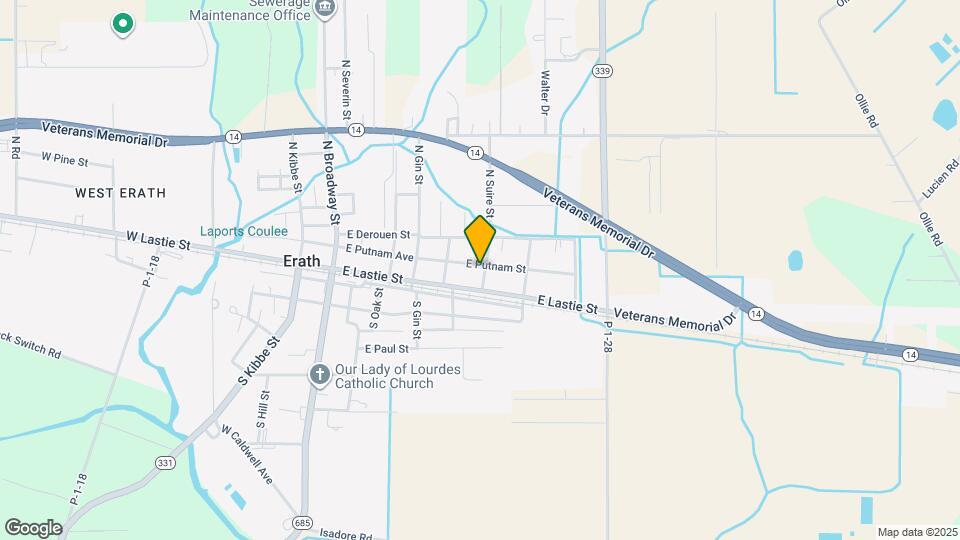 109 N Suire St Map and Location Details