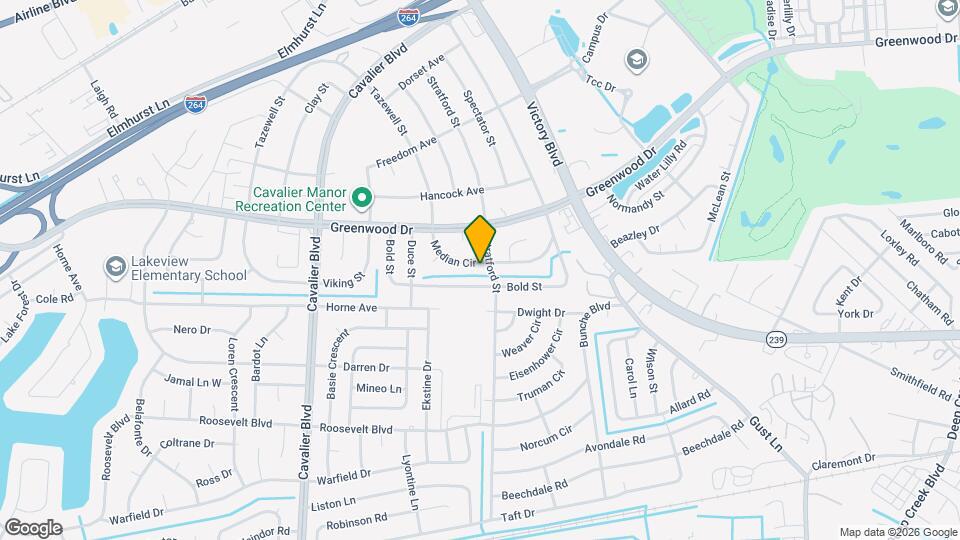 203 Median Cir Map and Location Details