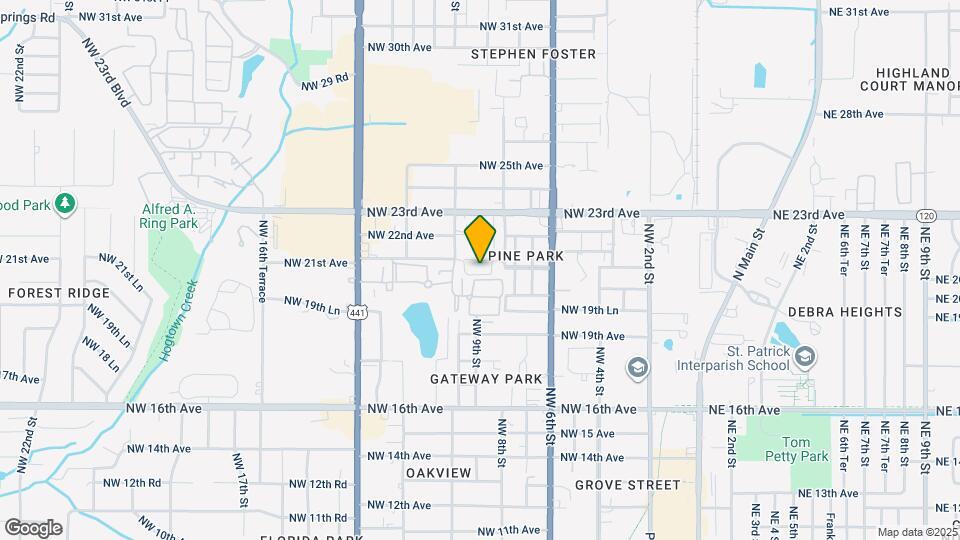 851 NW 21st Ave Map and Location Details