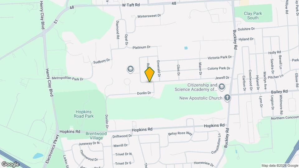 403 Jewell Dr, Unit Apt Map and Location Details