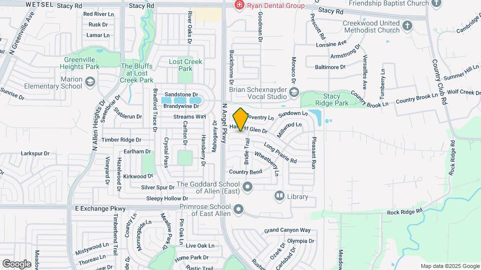 1611 Long Prairie Ct Map and Location Details