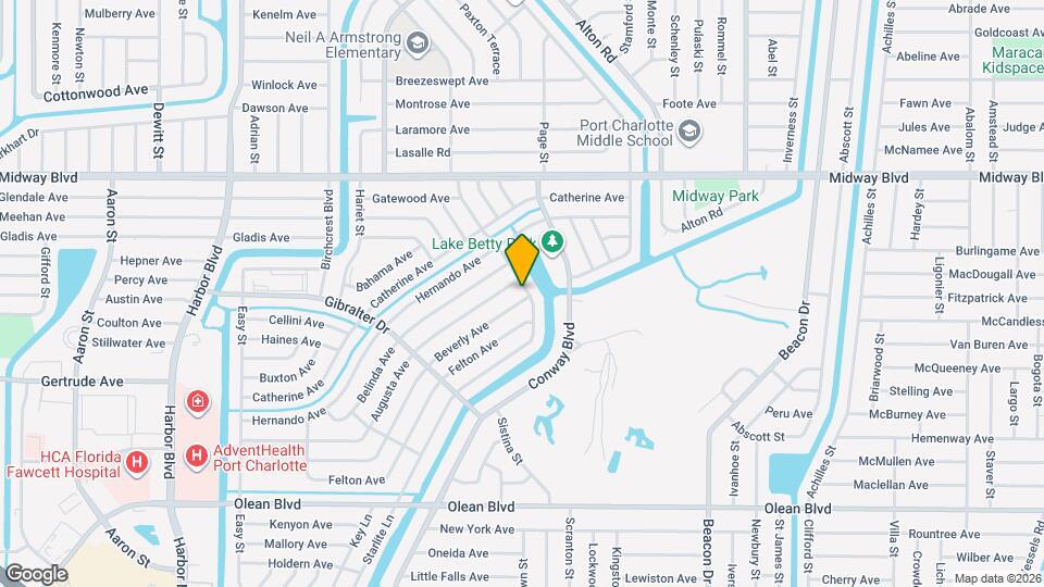 22258 Beverly Ave Map and Location Details