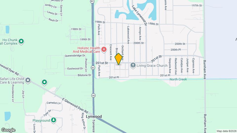 20118 Willow Dr, Unit Unit D Map and Location Details