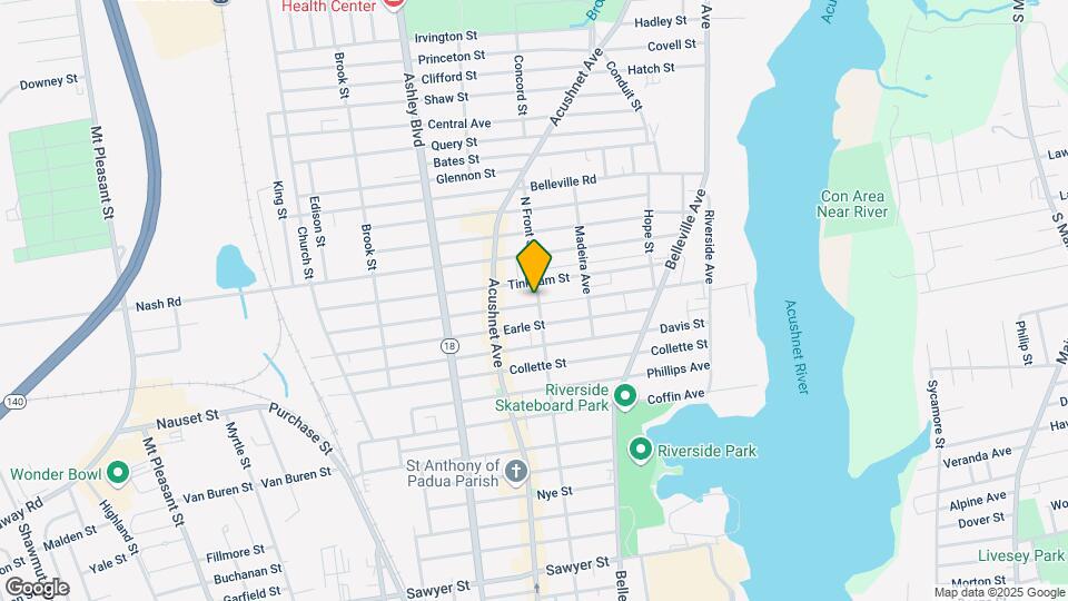487 N Front St Mapa y Detalles de la Ubicación