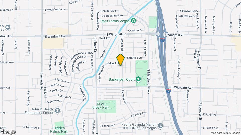 8354 Drop Camp St Map and Location Details