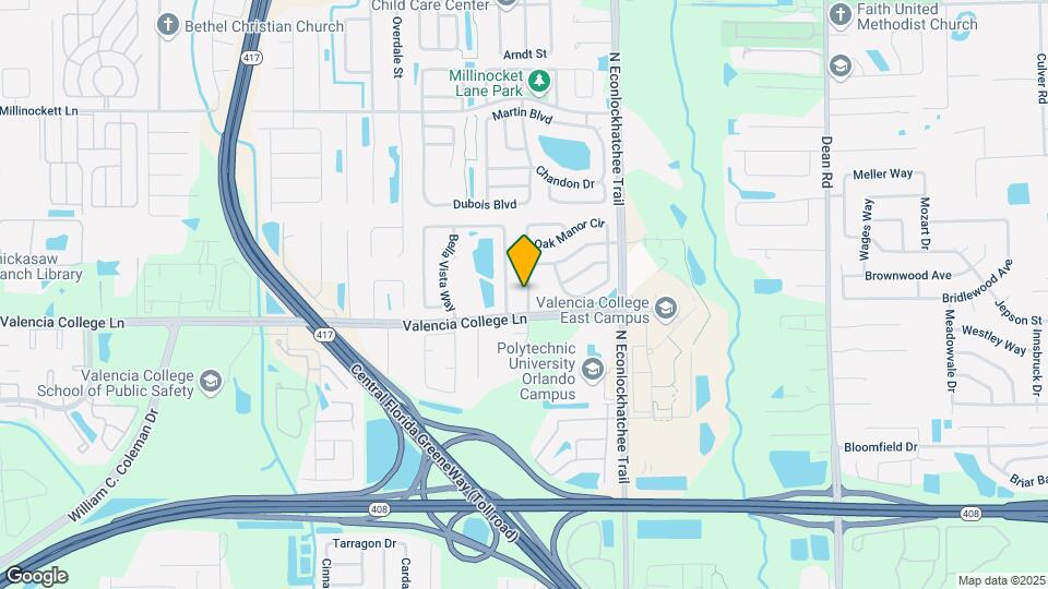 818 Maple Forest Dr Map and Location Details