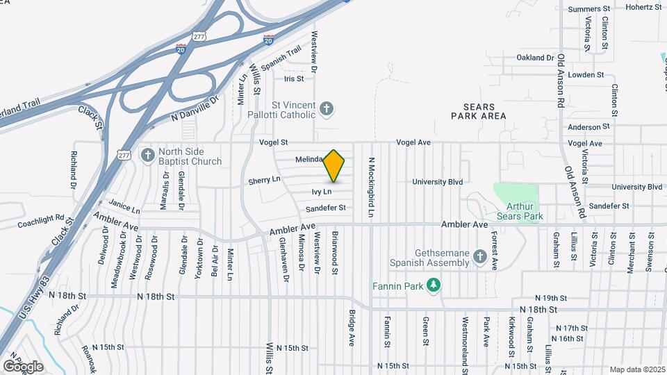 3160 Ivy Ln Mapa y Detalles de la Ubicación