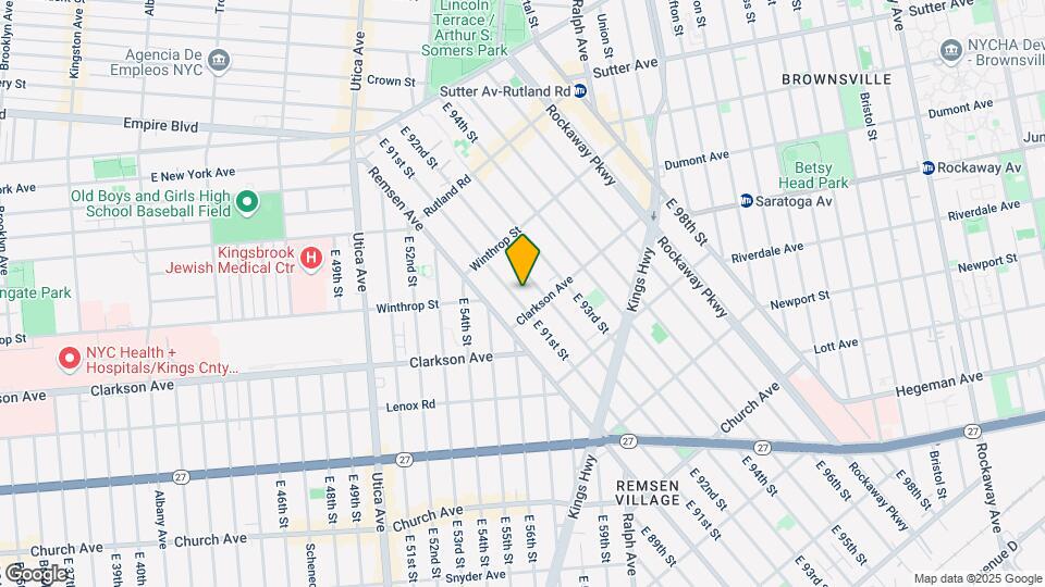 263 E 91st St Map and Location Details