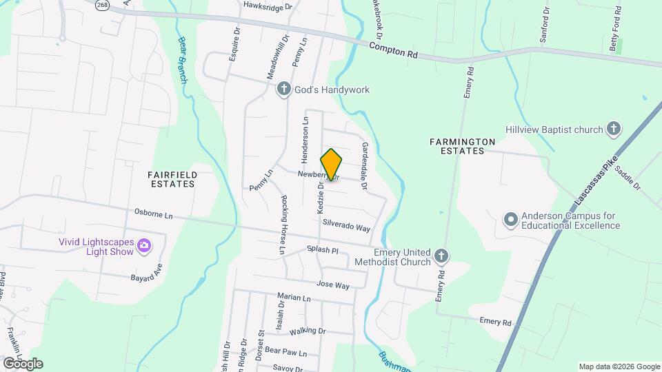 1107 Josie Ct Map and Location Details