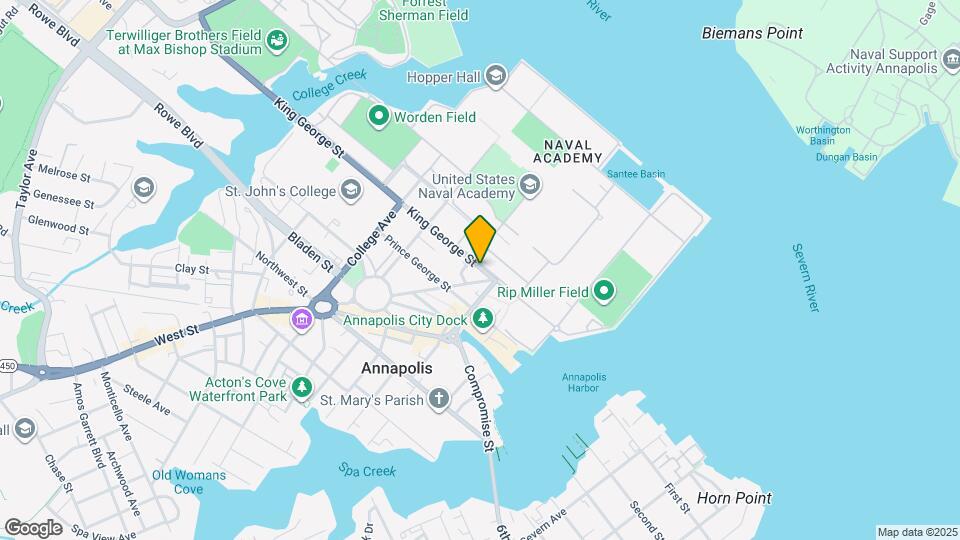 159 King George St Map and Location Details