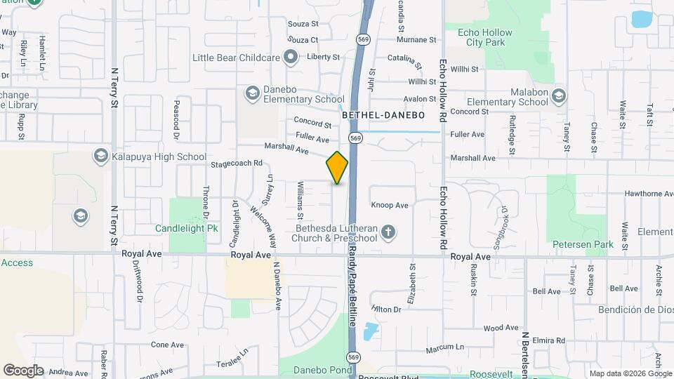 989 Laurelhurst Dr Map and Location Details