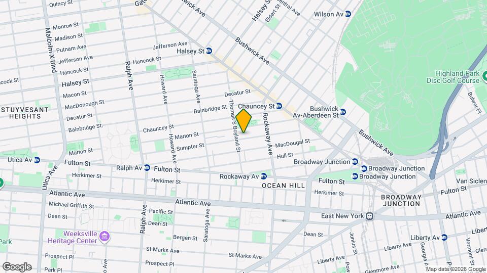 287 Sumpter St Map and Location Details