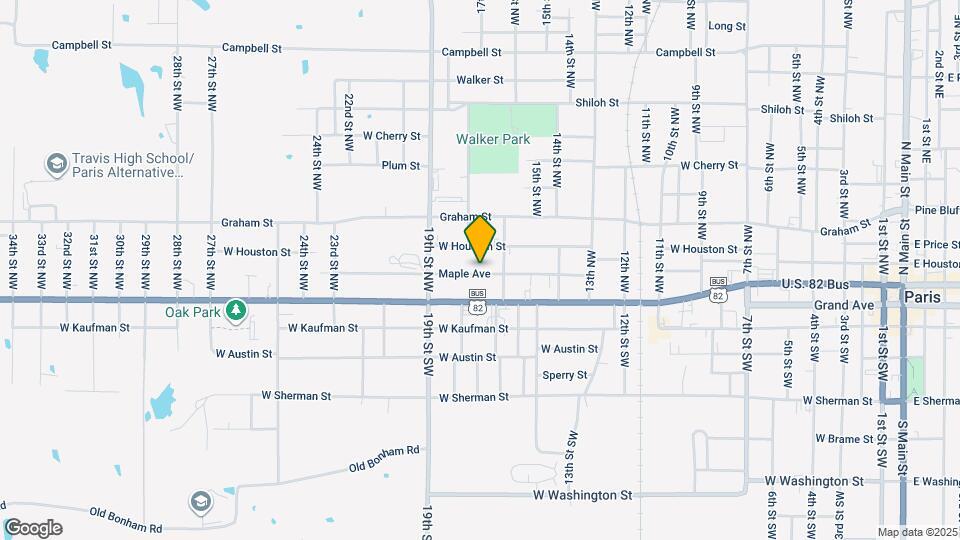 1750 Maple Ave Map and Location Details