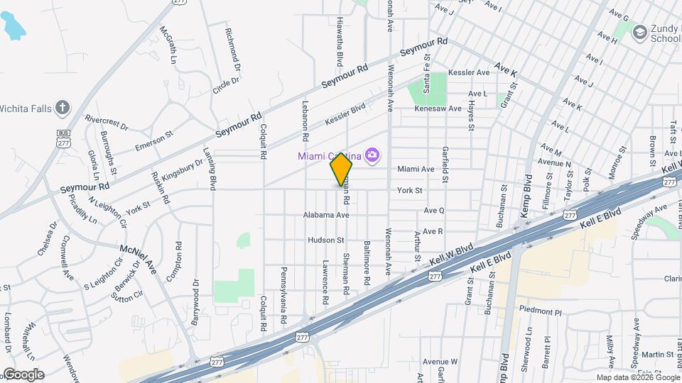 3501 York St Map and Location Details