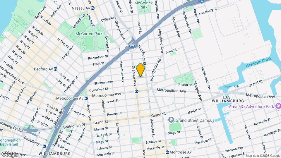 176 Skillman Ave Map and Location Details