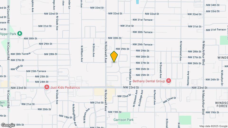 2708 N Holloway Ave Map and Location Details