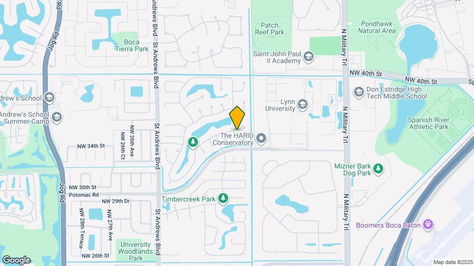3396 NW 23rd Ct Mapa y Detalles de la Ubicación