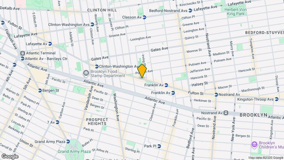 1012 Fulton St, Unit 3F Map and Location Details