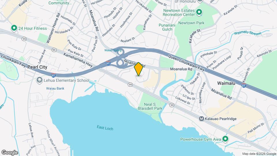 98-179 Kauhihau Pl, Unit 3 Bedroom Map and Location Details