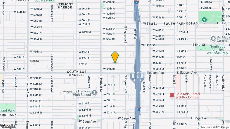 612 57th St Map and Location Details