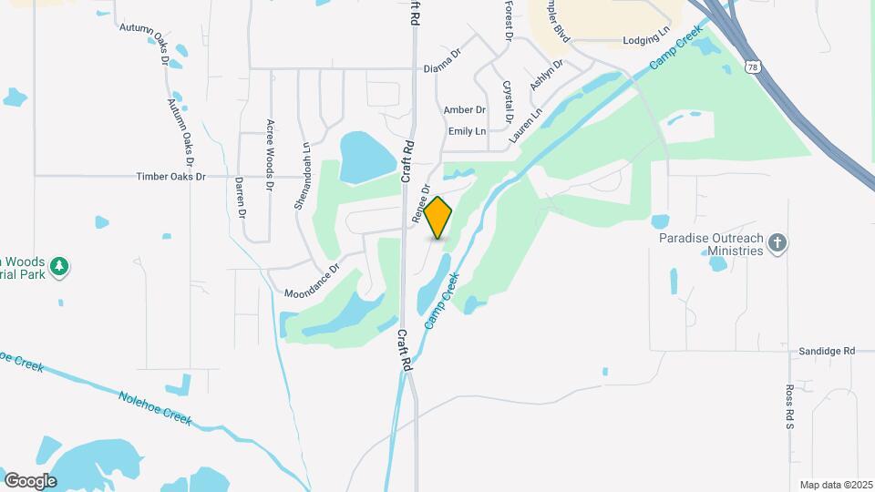 6348 Cheyenne Dr Mapa y Detalles de la Ubicación