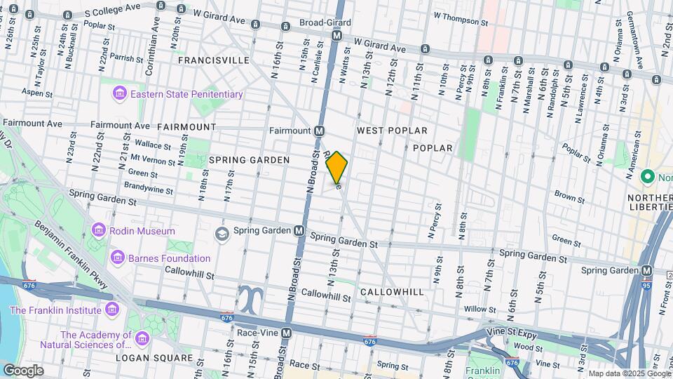 1242 Lecount St, Unit C Map and Location Details