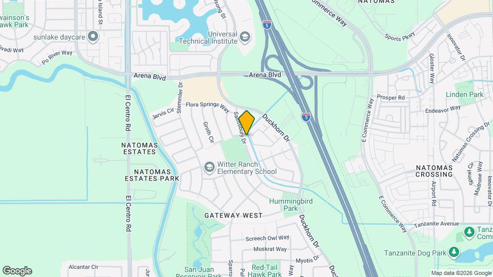 3826 Saintsbury Dr Map and Location Details