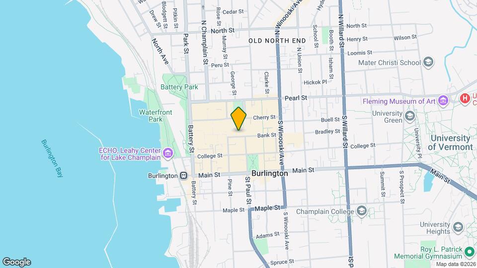 Bank Street Apartments Mapa y Detalles de la Ubicación