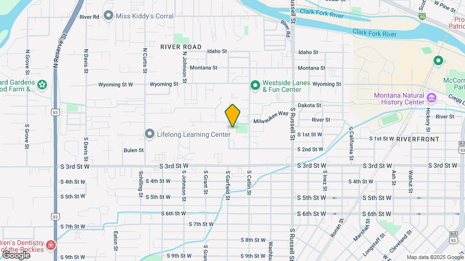 250 S Garfield St Mapa y Detalles de la Ubicación