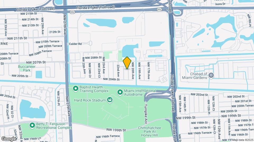 20520 NW 20th Ct, Unit A8 Map and Location Details