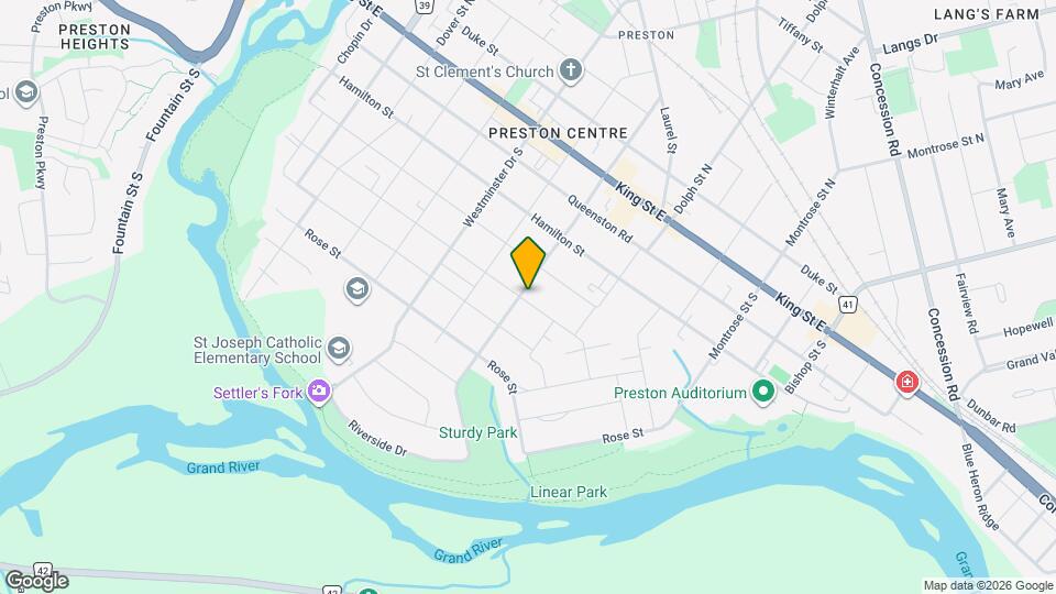 907 Vine St Map and Location Details