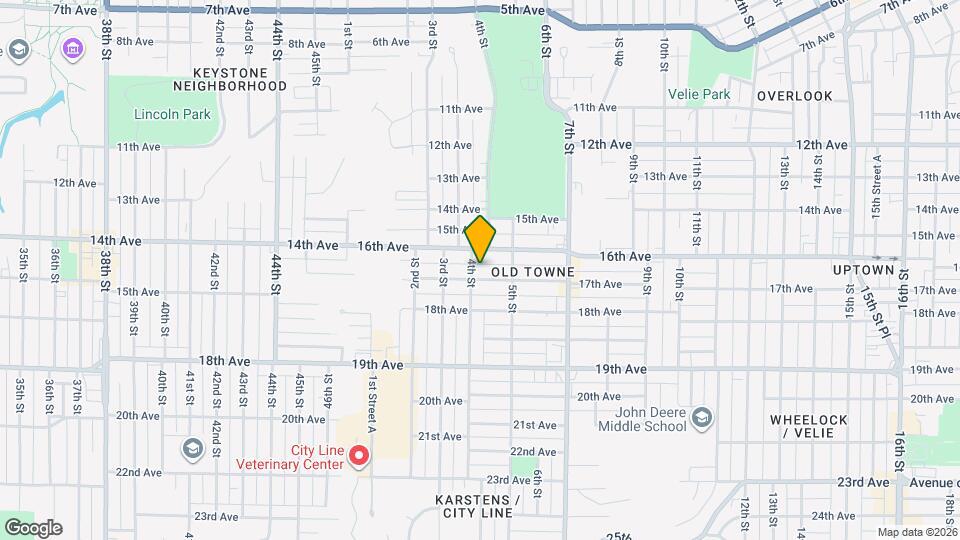 407 17th Ave Map and Location Details