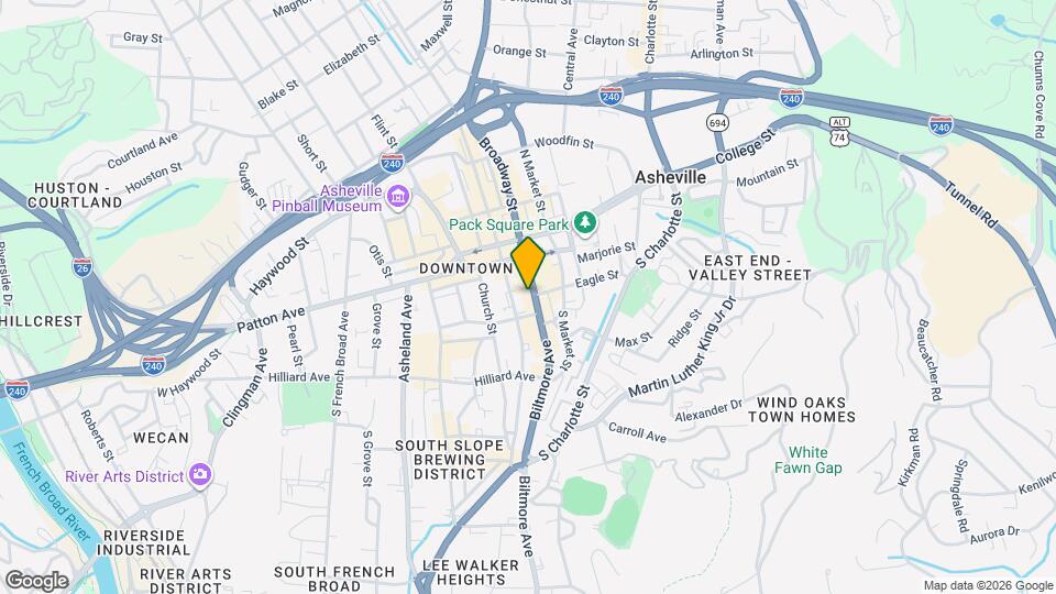 27 Biltmore Ave, Unit 201 Map and Location Details