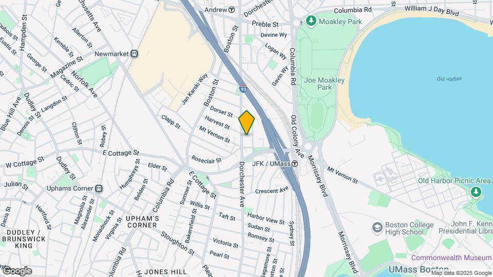 842 Dorchester Ave, Unit Dorchester ave Map and Location Details