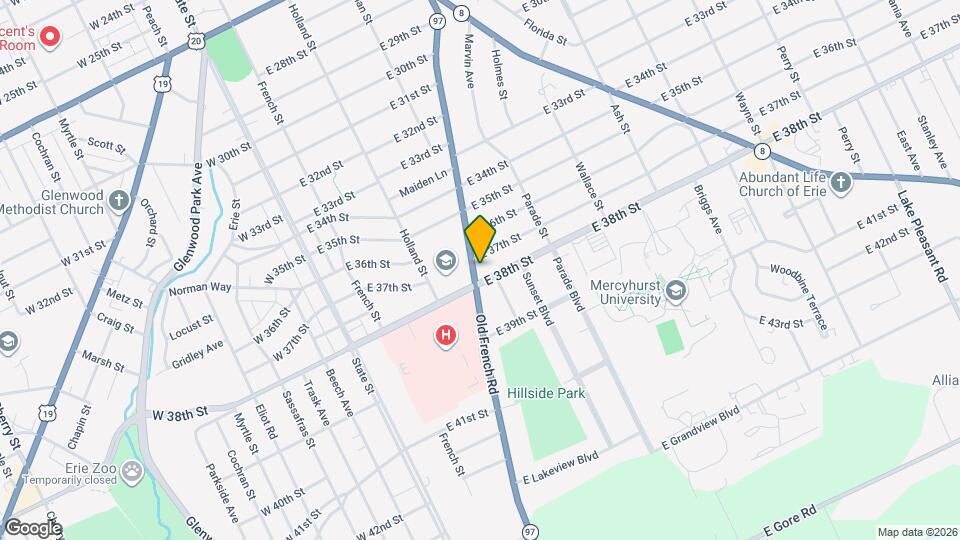 3711 Old French Rd Map and Location Details