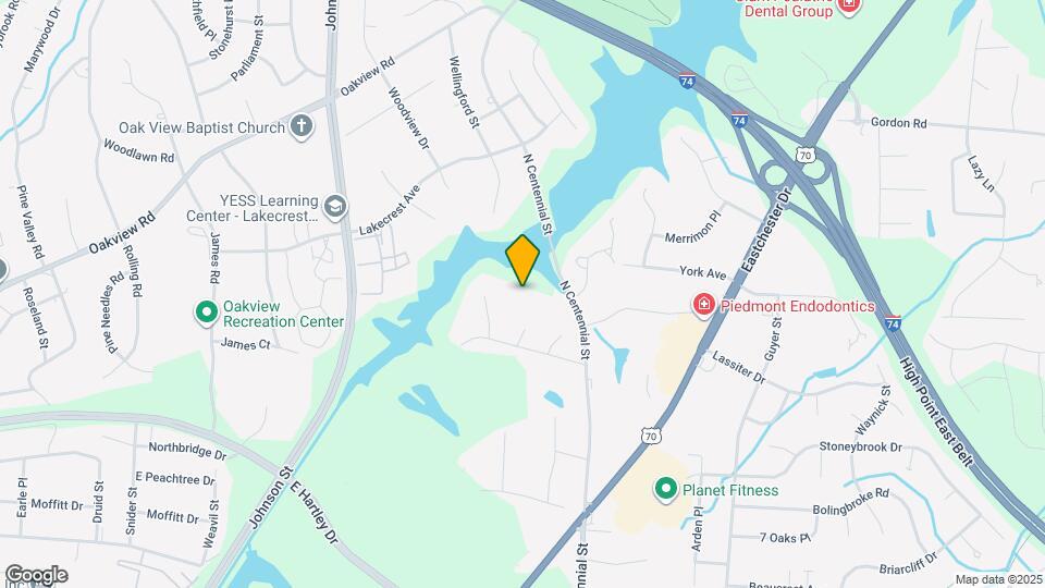 2705 N Centennial St Map and Location Details