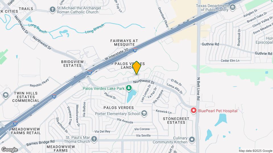 612 Via Miramonte Map and Location Details