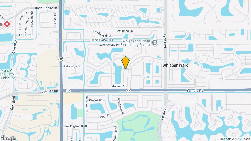 18860 La Costa Ln Map and Location Details