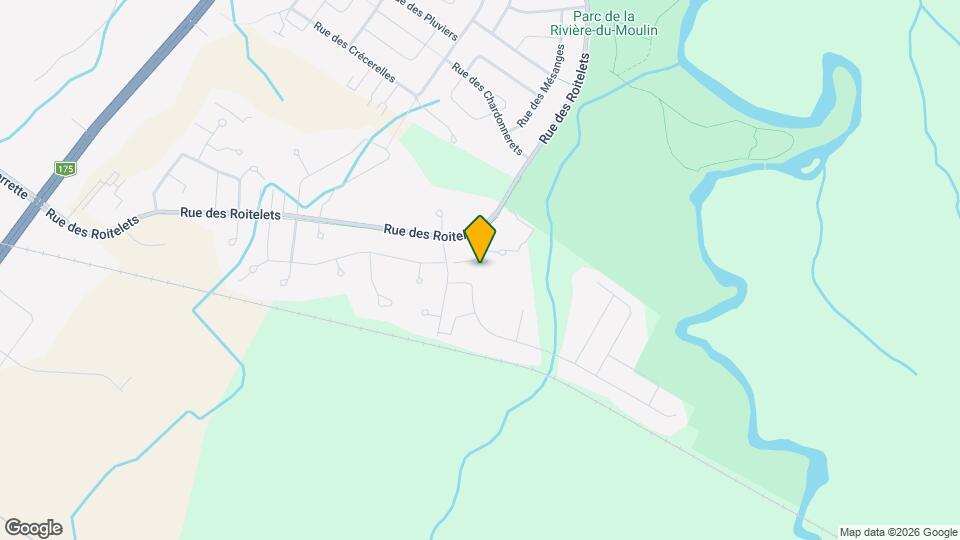 601 Des Pigeons Rue Map and Location Details